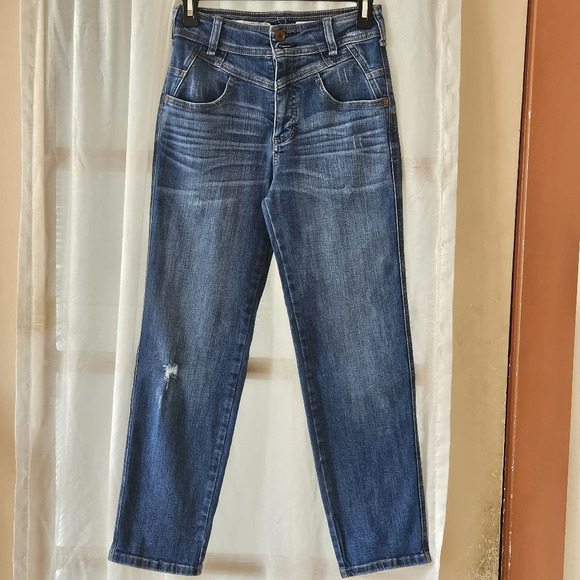 PILCRO AND THE LETTERPRESS BY ANTHROPOLOGIE JEANS WOMEN'S SIZE 25 - Picture 2 of 9